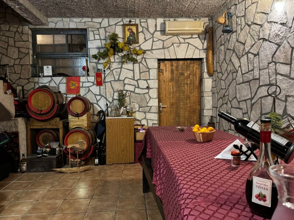 Charming Home Cellar at Our Virpazar B&B