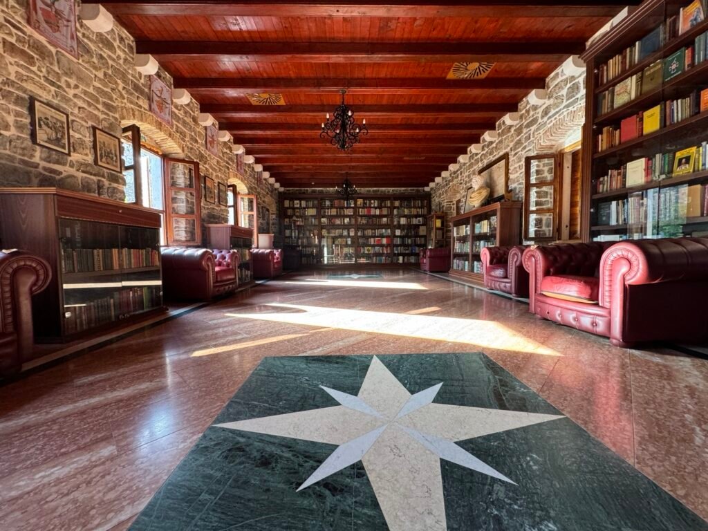 Historic Library Inside Budva Citadel
