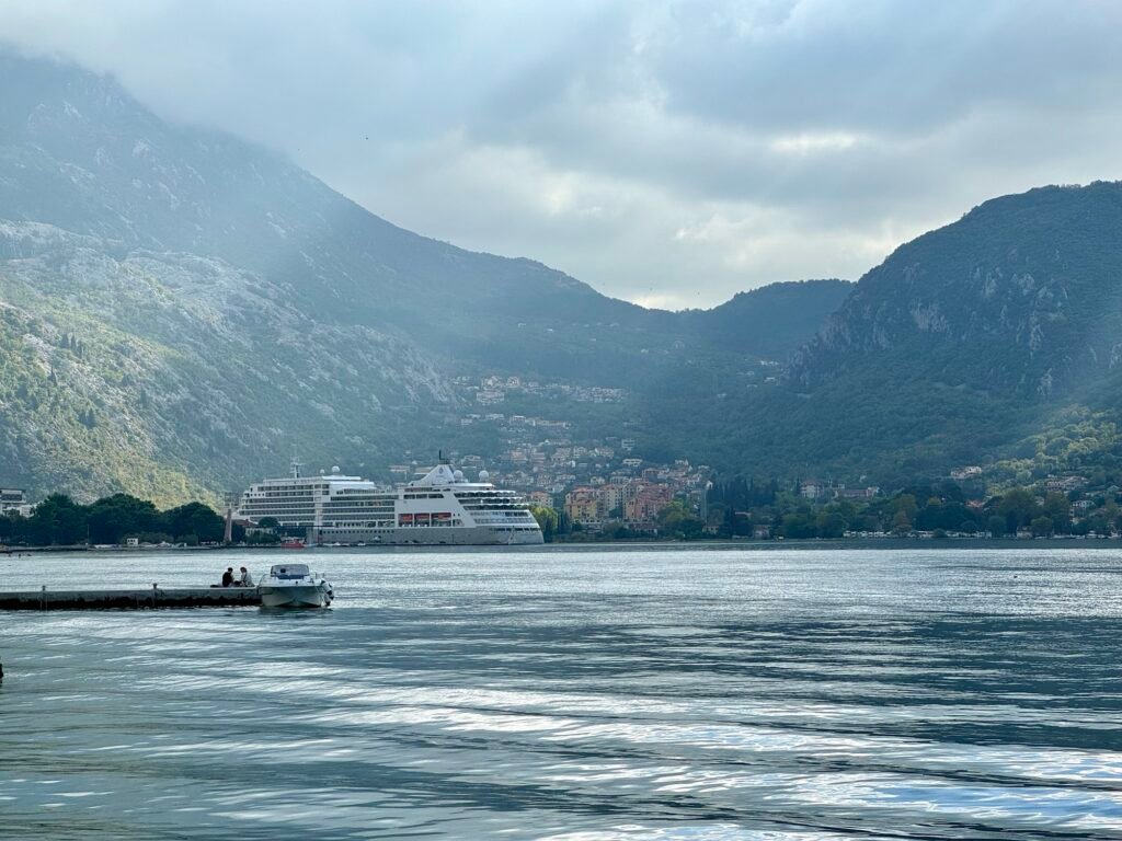Bay of Kotor from Dobrota’s Tranquil Waterfront