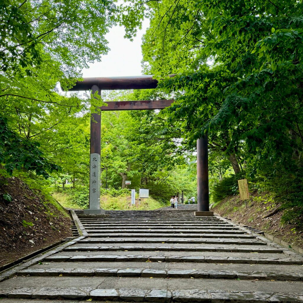 Maruyama Park, Hokkaido in summer