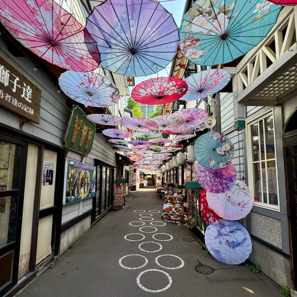 Charming hidden alleys on Sakaimachi Street, Otaru